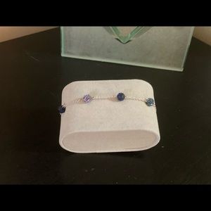 Swarovski Delicate Blue Stone Bracelet